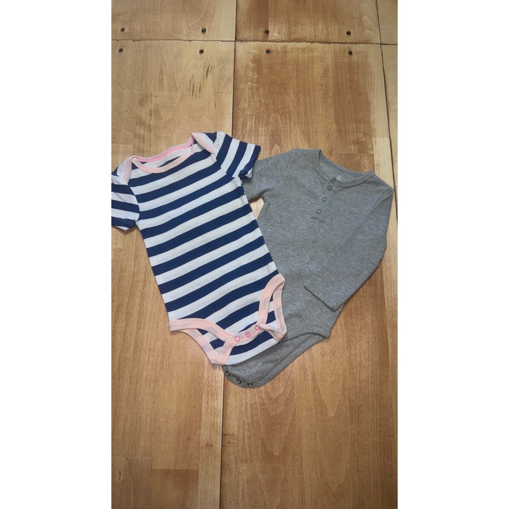 Cat & Jack, &‎ Cloud Island Baby Bodysuits 3 6M Bundle